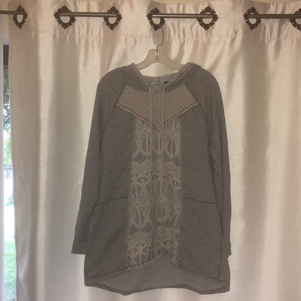 LACE HODDIE!!